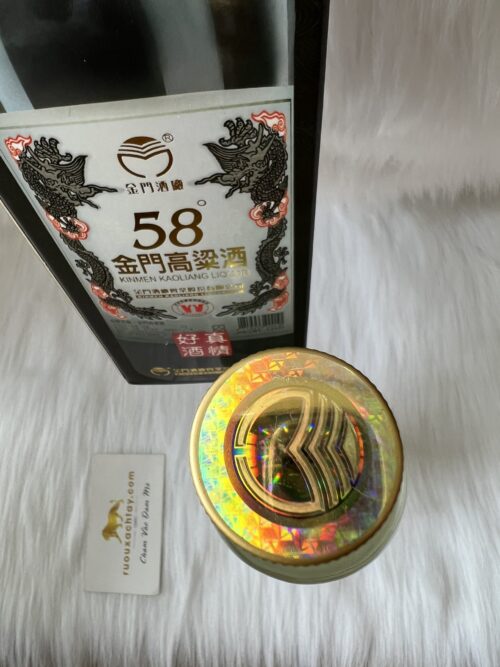 Kinmen Kaoliang 58% - Cao Lương Kim Môn Rồng Bạch Kim (2)