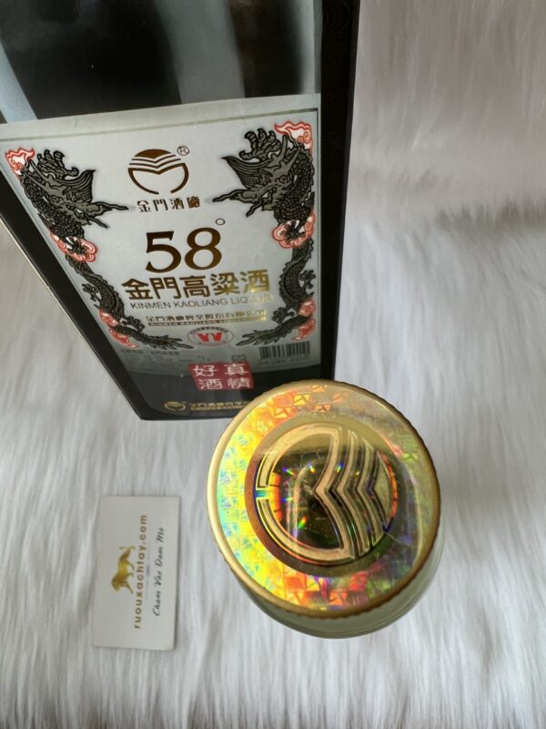 Kinmen Kaoliang 58% - Cao Lương Kim Môn Rồng Bạch Kim (2)