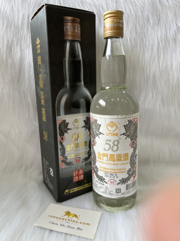 Kinmen Kaoliang 58% - Cao Lương Kim Môn Rồng Bạch Kim (4)