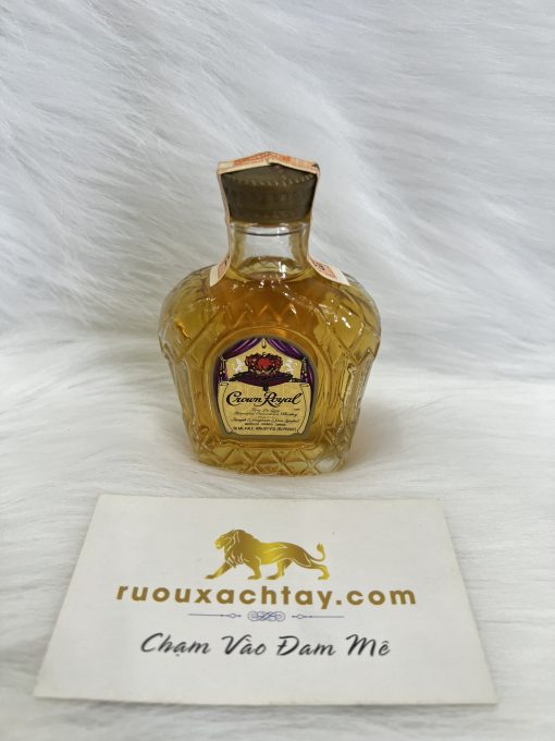 Rượu Mini Crown Royal Fine Deluxe Blended Canadian Whisky