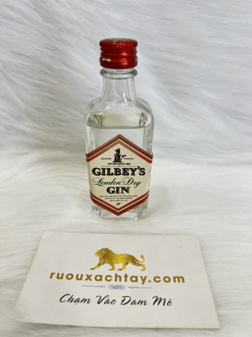 Rượu Mini Gilbeys London Dry Gin 1