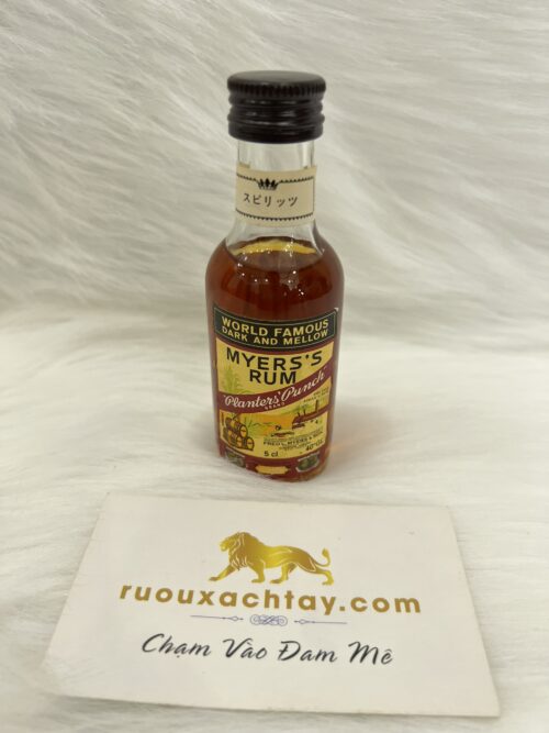 Rượu Mini Myers’s Planters Punch Dark Rum
