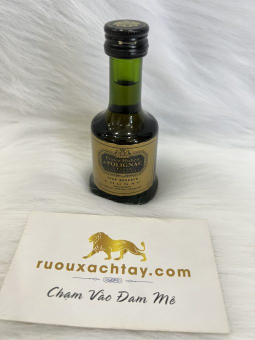 Rượu Mini Prince Hubert de Polignac Cognac VSOP