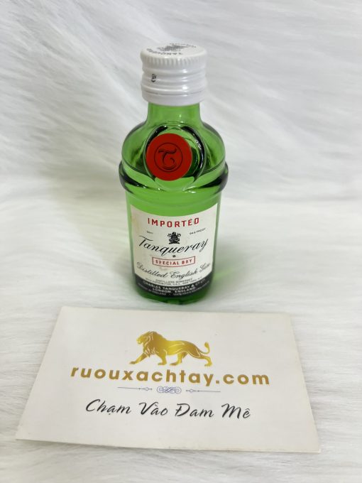 Rượu Mini Tanqueray Special Dry English Gin - 1980s