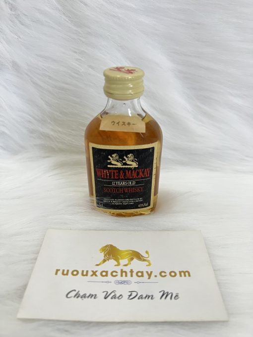 Rượu Mini Whyte & Mackay Special Scotch Whisky