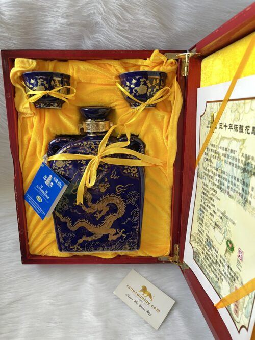 Rượu Thiệu Hưng Hoa Điếu 30 Năm Pagoda Brand (7)