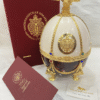 Rượu Vodka Trứng Imperial Collection Faberge Pearl And Ruby Marble 156 Rượu Vodka Trứng Imperial Collection Faberge Pearl And Ruby Marble (1)
