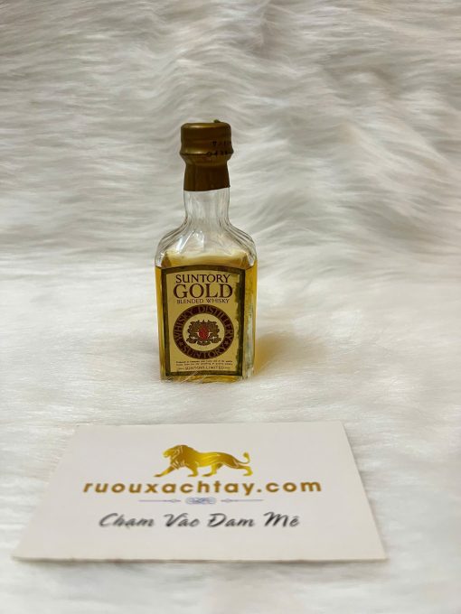 Rượu Mini Suntory Gold blended Whisky