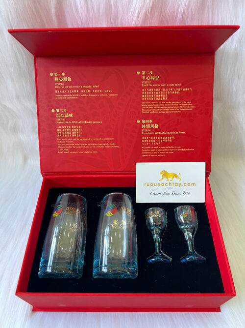 Bộ Ly Uống Rượu Ngũ Lương Dịch APEC 2024 7 Bộ Ly Uống Rượu Ngũ Lương Dịch (6)