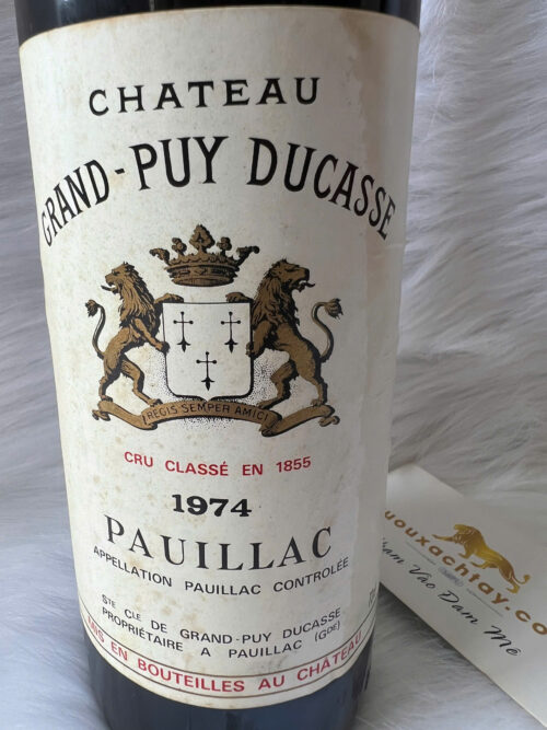 Chateau Grand Puy Ducasse 1974 Pauillac (3)