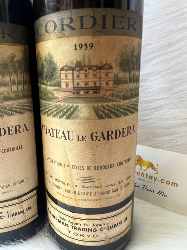 Chateau le Gardera 1959 Cordier (3)