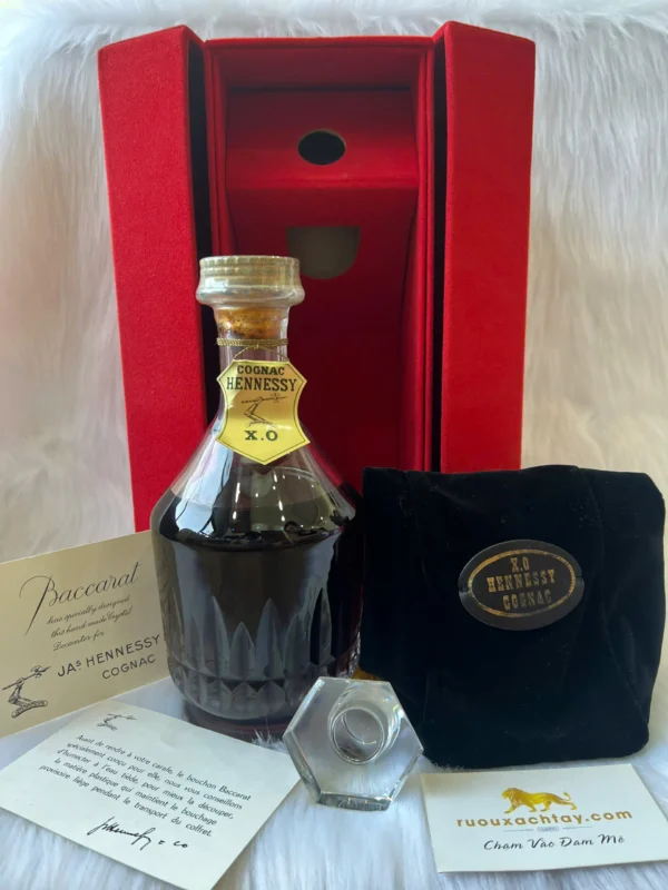 Cognac XO Hennessy Carafe Baccarat (6)