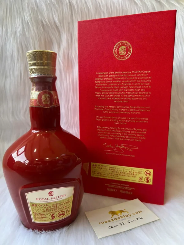 Rượu Xách Tay Nhật Chivas Royal Salute 24 Năm (8)