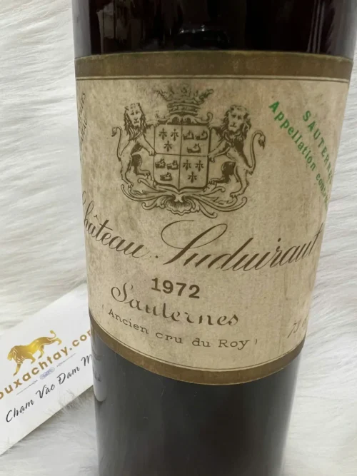 1st Grand Cru Chateau Suduiraut 1972 (3)
