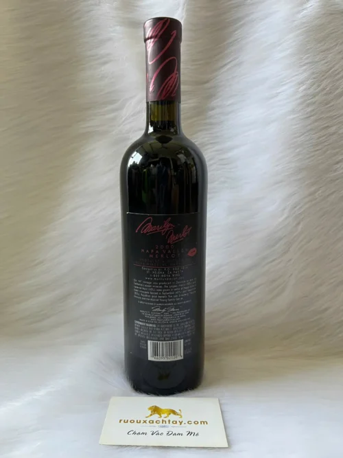 2000 Marilyn Merlot 6 2000 Marilyn Monroe Merlot Napa Valley Merlot (4)