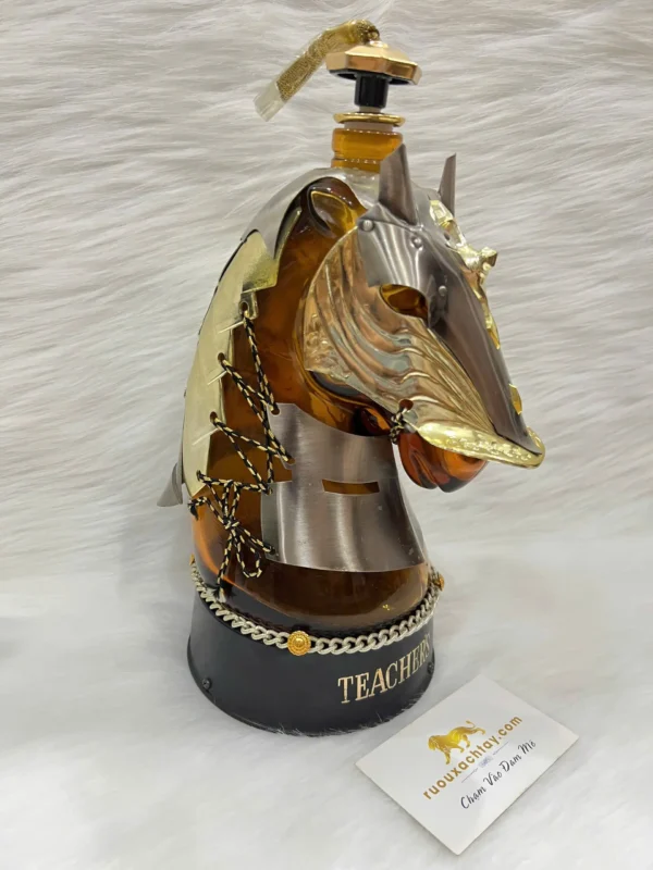 Bình Đựng Rượu Whisky Glass Horse Decanter 1970s (2)