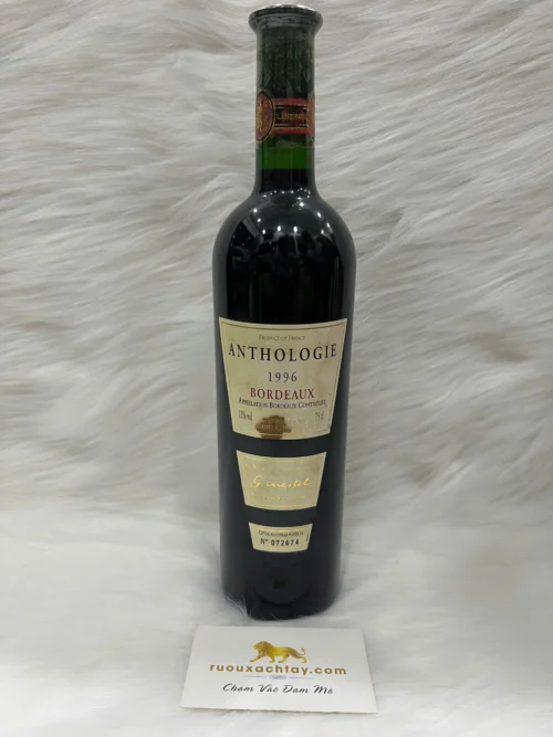 Bordeaux Anthologie Ginestet 1996 5 Bordeaux Anthologie Ginestet 1996 (2)