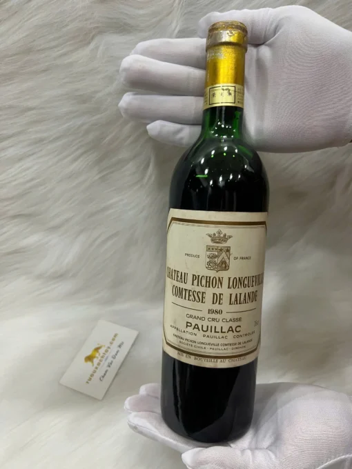 Chateau Pichon Longueville Comtesse de Lalande 1980 (1)