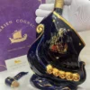 Cognac Larsen Viking Ship Blue (1)