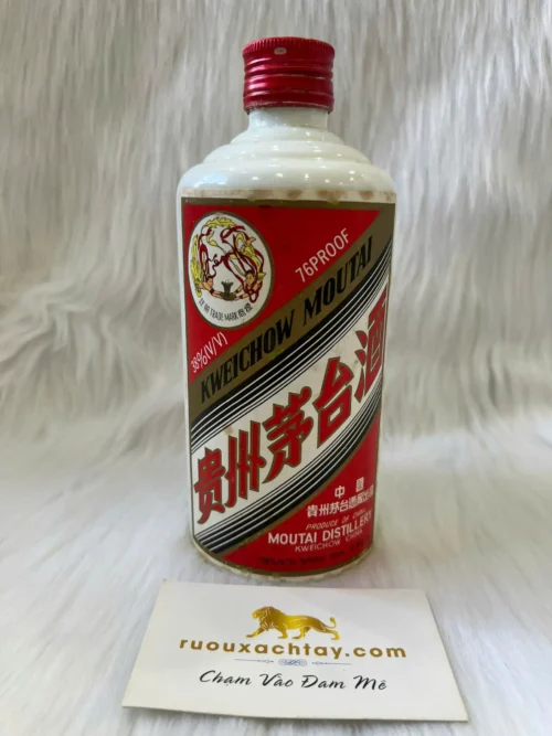 Kweichow Moutai Feitian Iron Cap 38% 500ml (1985-1987) (2)