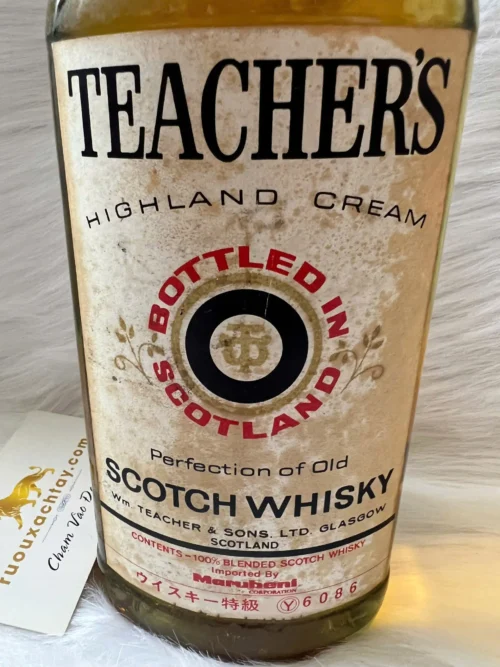 Teacher's Highland Cream Blended Scotch Whisky 1970s (4)