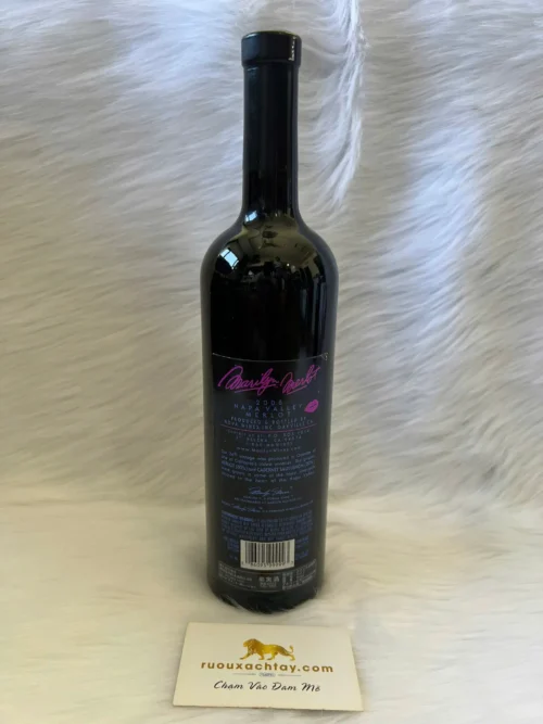 Rượu vang Mỹ 2008 Marilyn Merlot 5 2008 Marilyn Merlot (2)