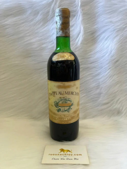 Chateau Mercian Superieur 1967 (2)