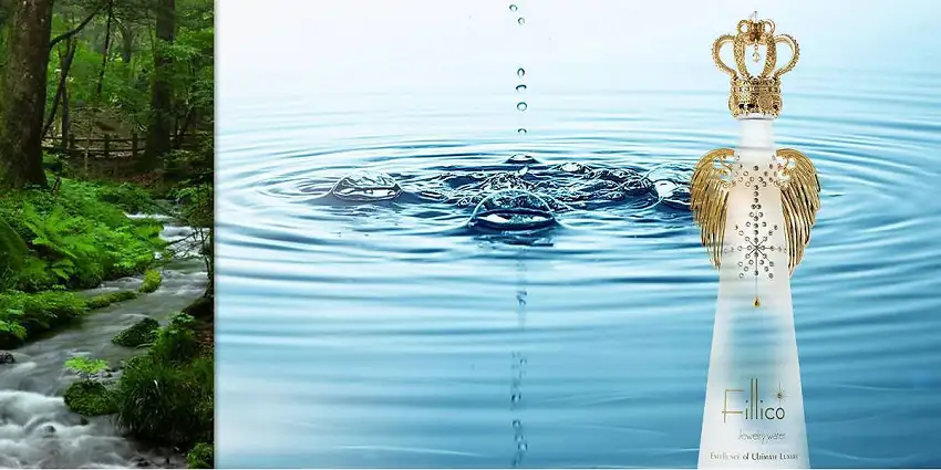 Nước Uống Quý Tộc Filico Jewelry Water Swarovski Crytal 10 Nguồn nước tinh khiết Filico Jewelry Water