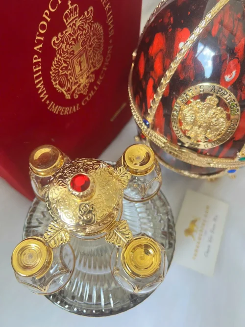 Rượu Nga Vodka Imperial Collection Egg Ruby 13 Rượu Nga Vodka Imperial Collection Egg Rosso Uovo (2)