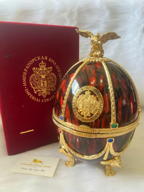 Rượu Nga Vodka Imperial Collection Egg Ruby 10 Rượu Nga Vodka Imperial Collection Egg Rosso Uovo (7)