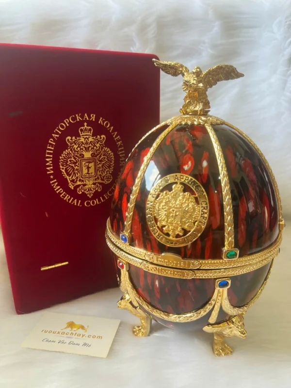 Rượu Nga Vodka Imperial Collection Egg Rosso Uovo (7)