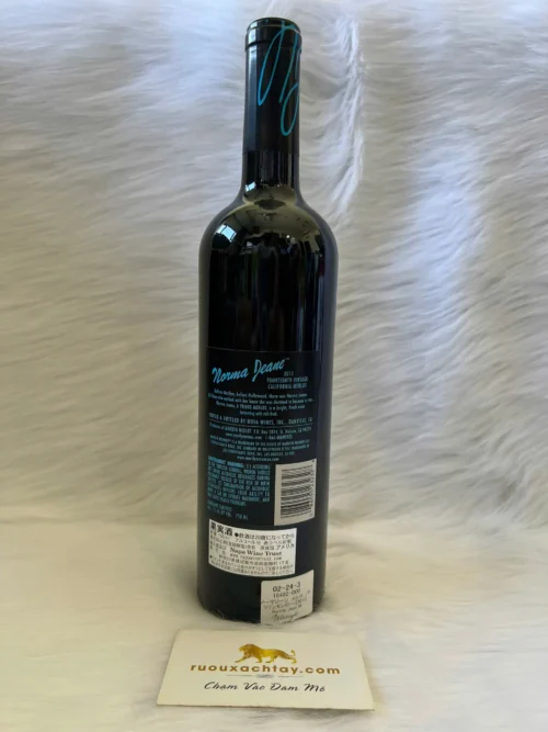 Rượu vang Mỹ 2011 Norma Jeane (2)