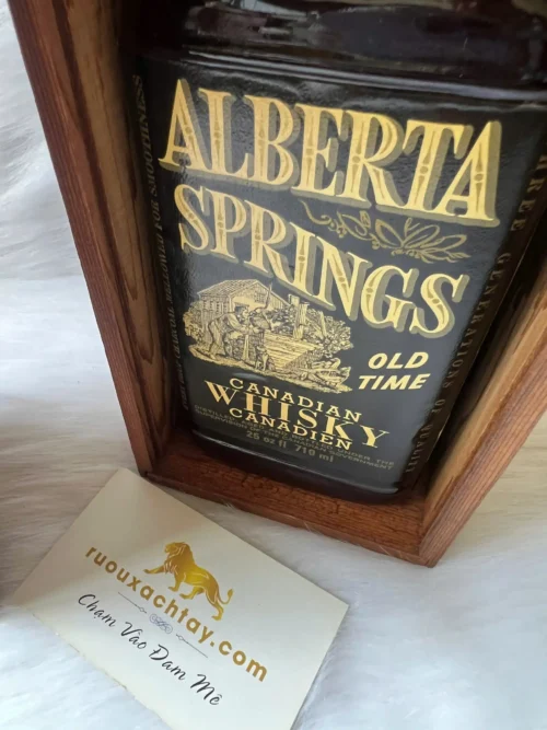 Alberta Springs Old Time Canadian Whisky 1974 (5)