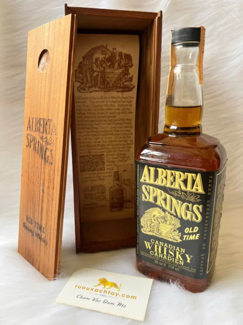 Alberta Springs Old Time Canadian Whisky 1974 (6)