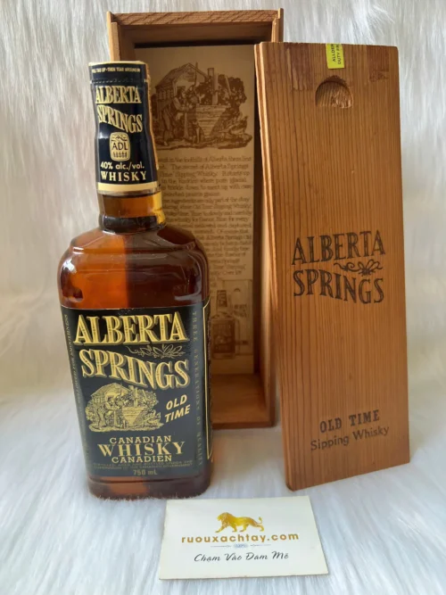 Alberta Springs Old Time Canadian Whisky 1976 (2)