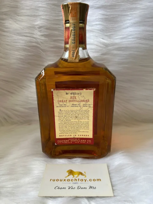 Calvert Masterpiece Canadian Whiskey 1969 7 Calvert Masterpiece Canadian Whiskey 1969 (2)