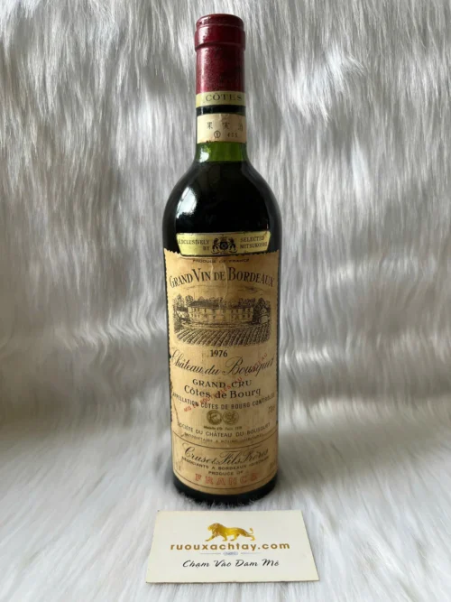 Chateau Du Bousquet Côtes de Bourg 1976 5 Chateau Du Bousquet Côtes de Bourg 1976 (2)