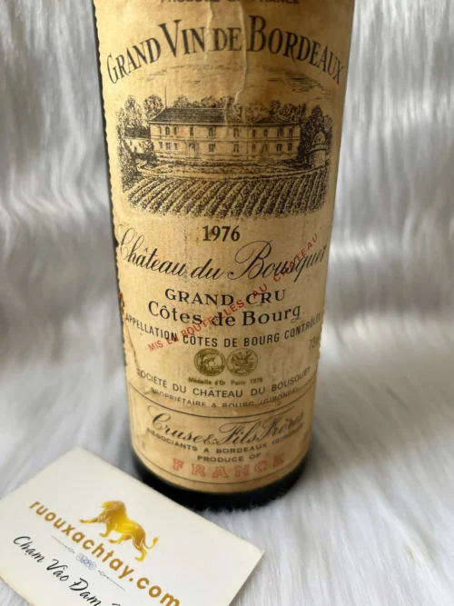 Chateau Du Bousquet Côtes de Bourg 1976 (3)