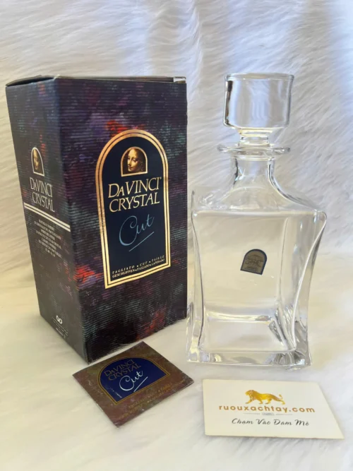 Davinci Crytal Cut Whisky Decanter (1)