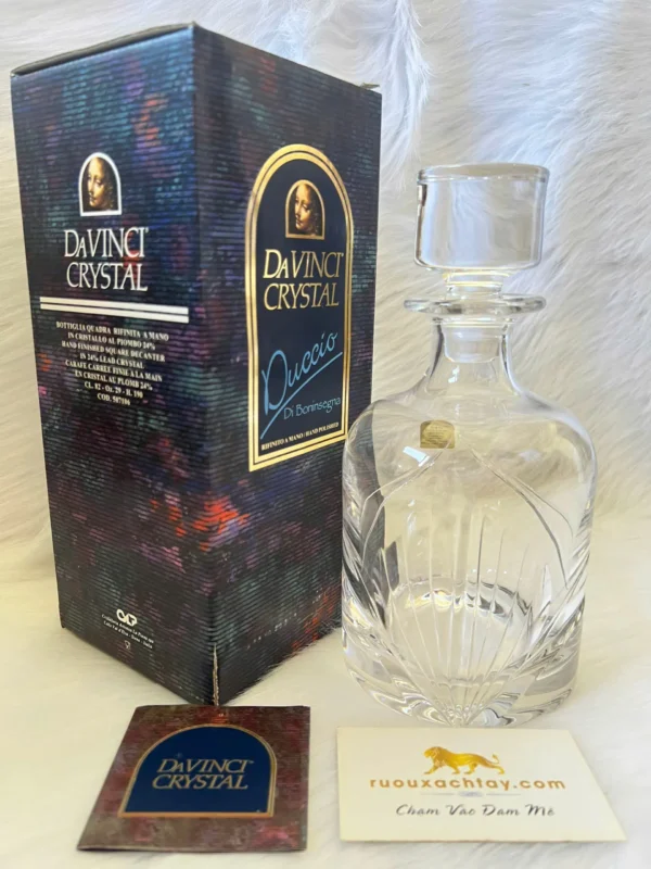 Davinci Crytal Duccio Whisky Decanter (1)