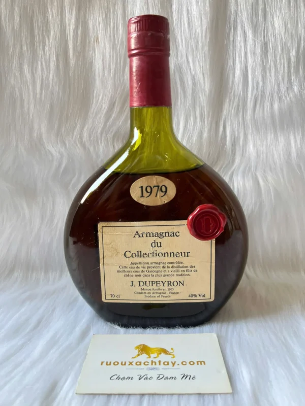 Dupeyron Armagnac du Collectionneur 1979 (3)