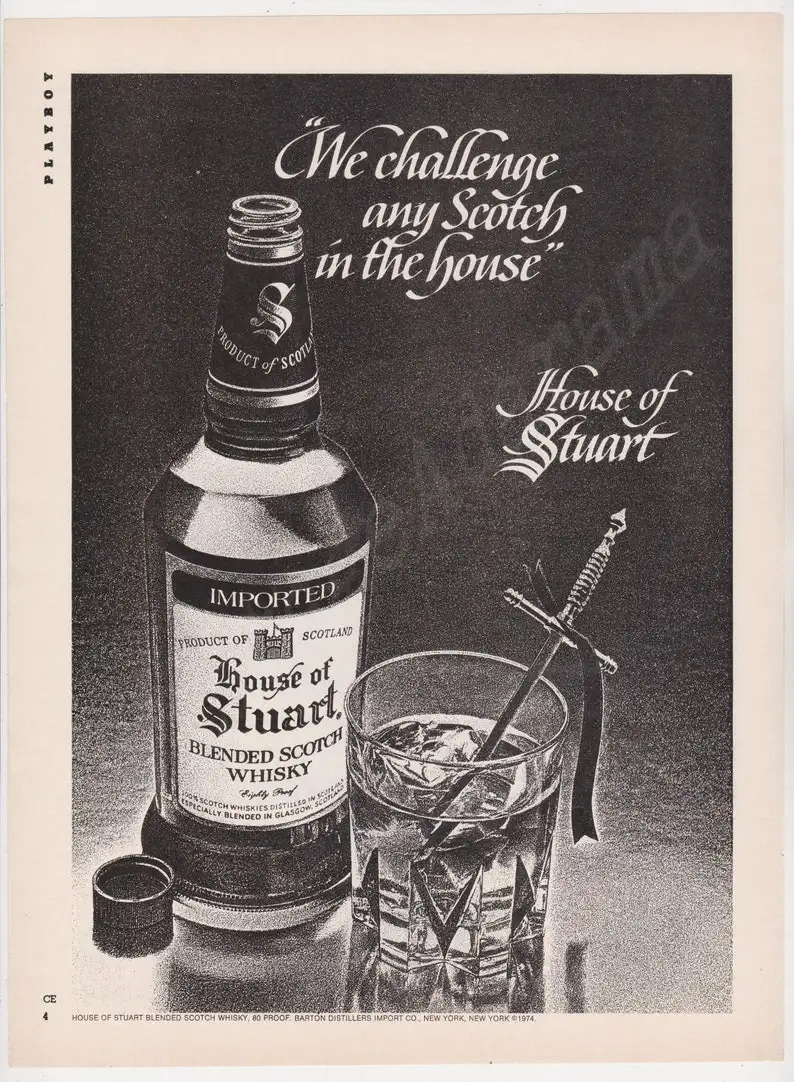 Premium Scotch Whisky House of Stuart Special Personalized 10 House of Stuart Special Personalized