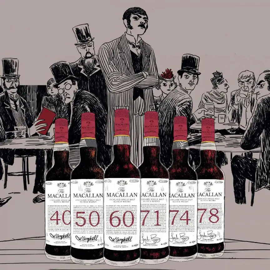 Macallan 78 Năm The Red Collection 6 Macallans The red collection