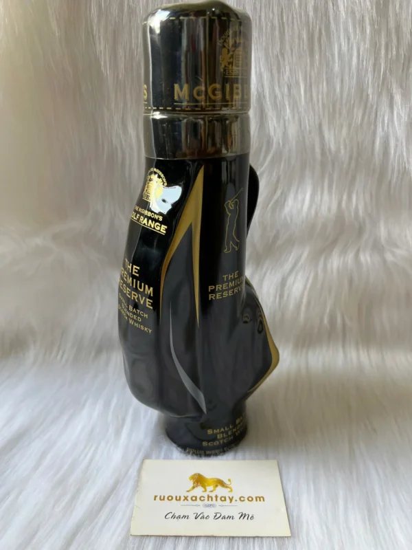 Mc Gibbons Scotch Whisky Golf Bag Decanter Black Edition (2)