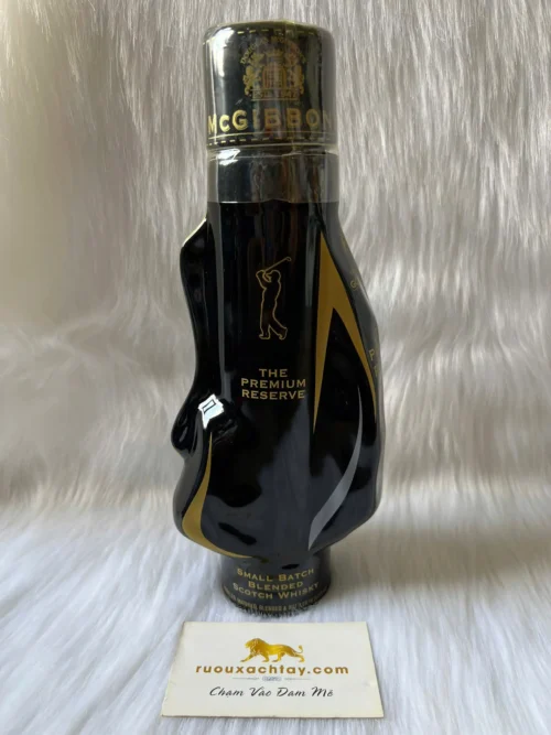 Mc Gibbons Scotch Whisky Golf Bag Decanter Black Edition (3)
