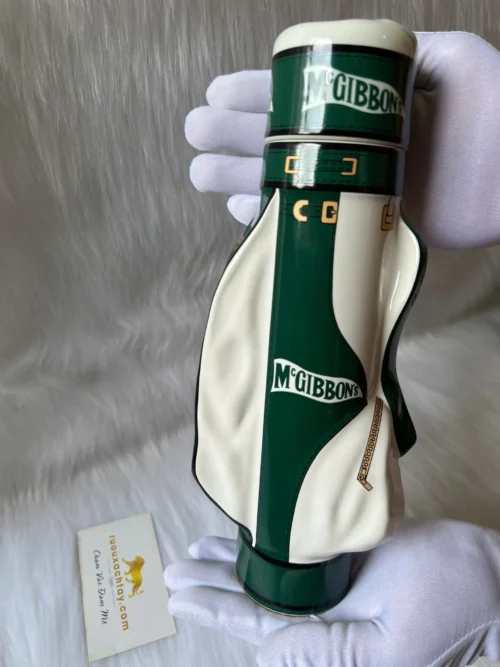 Mc Gibbons Scotch Whisky Golf Bag Decanter Green Edition (1)