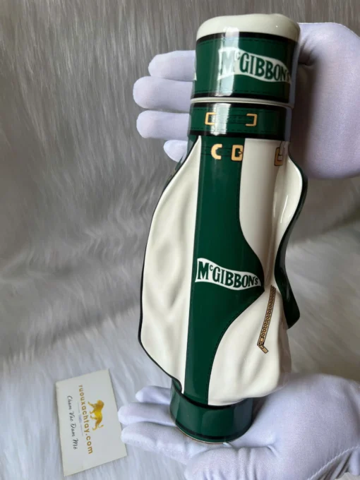 Mc Gibbons Scotch Whisky Golf Bag Decanter Green Edition (1)