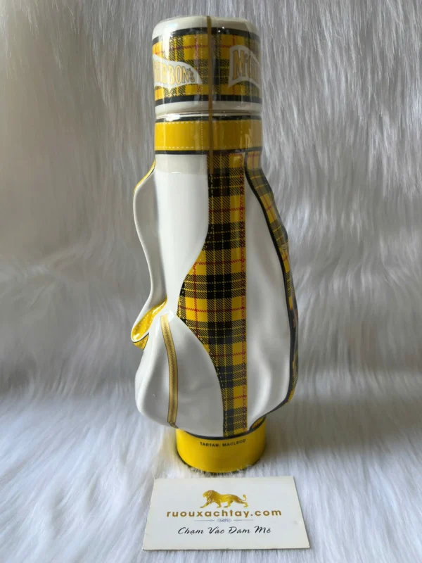 Mc Gibbons Scotch Whisky Golf Bag Decanter Yellow Edition (1)