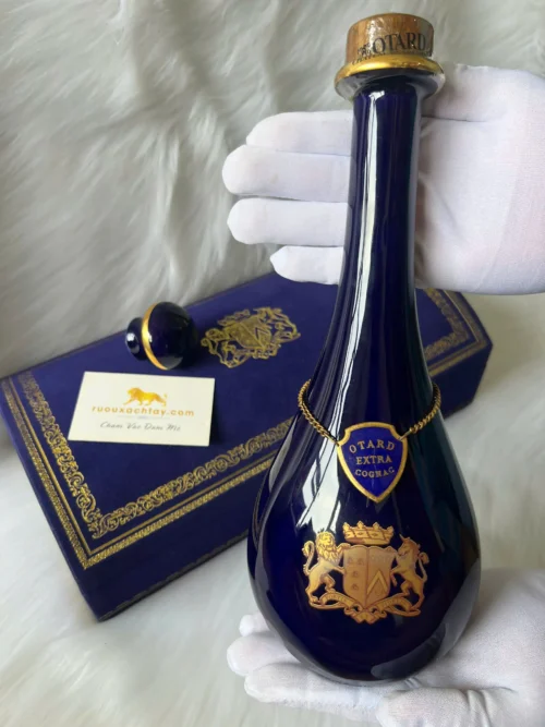 Otard Extra Cognac Blue Ceramic (1)