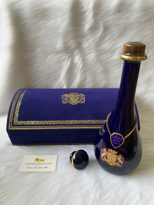Otard Extra Cognac Blue Ceramic (5)